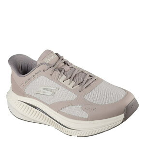 XPb`[Y Y V[Y Xj[J[ Skechers Go Walk Max Cushioning Arch F Slip On Runners Mens Taupe g[v