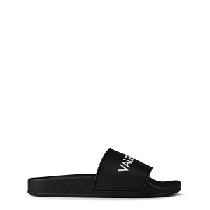 【送料無料】 ヴァレンティノ メンズ サンダル シューズ Xenia Logo Sliders Black