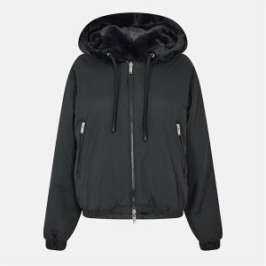 [XibN fB[X AE^[ WPbgEu] Black MOOSE KNUCKLES Moose Eaaton Bunny 2 Ld54