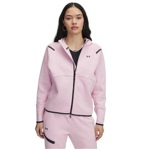 A_[A[}[ fB[X AE^[ p[J[EXEFbg t[X Under Armour Armour Unstoppable Fleece Fz Womens Pink sN