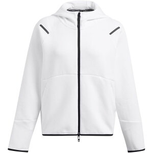 A_[A[}[ fB[X AE^[ p[J[EXEFbg t[X Under Armour Armour Unstoppable Fleece Fz Womens White zCg
