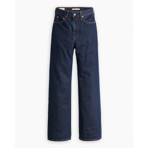 ���[�o�C�X ���f�B�[�X �{�g���X �f�j���p���c �W�[���Y Levis Ribcage Wide Jeans Shaded View