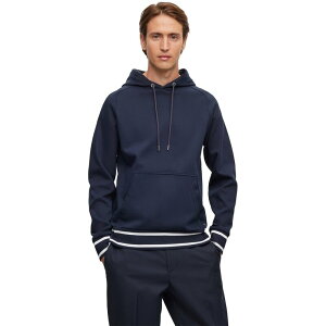 �{�X �����Y �A�E�^�[ �p�[�J�[�E�X�E�F�b�g Boss T-Stevenson 17 10247211 01 Dark Blue �u���[