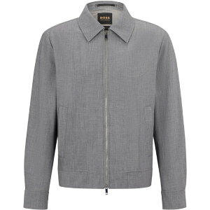 �{�X �����Y �A�E�^�[ �W���P�b�g�E�u���]�� Boss T-Heston-Wing-224 10248153 01 Silver �V���o�[