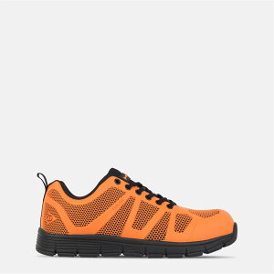 �_�����b�v �����Y �V���[�Y �u�[�c�E���C���u�[�c T�V���c �L���b�v Dunlop Reno Steel Toe Cap Shoes Mens Black/Orange �u���b�N