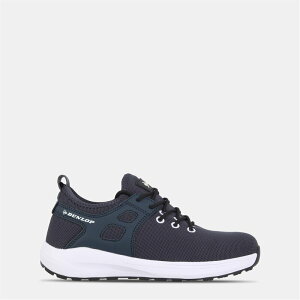 �_�����b�v �����Y �V���[�Y �u�[�c�E���C���u�[�c T�V���c �L���b�v Dunlop Arizona Steel Toe Cap Shoe Mens Navy/White �z���C�g