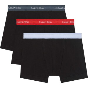 �J���o���N���C�� �����Y �A���_�[�E�F�A �{�N�T�[�p���c �V���[�g�p���c �R�b�g�� Calvin Klein Cotton Stretch Boxer Shorts Ink/Red/Blu WB ���b�h