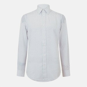 �X�R�b�`�A���h�\�[�_ �����Y �g�b�v�X �V���c Scotch and Soda Scotch Pattern Shirt Sn99 White/Burgundy �z���C�g
