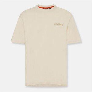 �i�p�s�� �����Y �g�b�v�X T�V���c Napapijri Napa Back Grph SS Sn54 Beige Dimity �x�[�W��