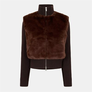 [XibN fB[X AE^[ jbgEZ[^[ Espresso MOOSE KNUCKLES Moose Dua Bunny Swt Ld54