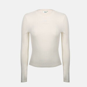 �W���b�N �E�B���X ���f�B�[�X �g�b�v�X T�V���c Jack Wills Waffle LSBaby Tee Ld54 Vintage White �z���C�g
