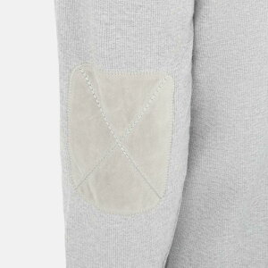 �n�E�B�b�N �����Y �A�E�^�[ �j�b�g�E�Z�[�^�[ �N���[�l�b�N Howick Crew Neck Jumper Mens Light Grey �O���[