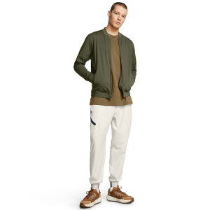 �A���_�[�A�[�}�[ �����Y �A�E�^�[ �W���P�b�g�E�u���]�� Under Armour Meridian Bomber Performance Training Jacket Green �O���[��