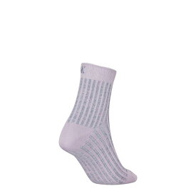 カルバンクライン レディース アンダーウェア 靴下 Calvin Klein Women's Crew Socks Purple パープル