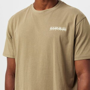 �i�p�s�� �����Y �g�b�v�X T�V���c �O���t�B�b�N Napapijri Graphic T-shirt Mens Fallen Rock N1T