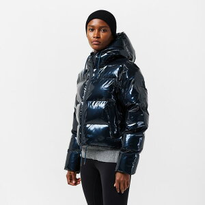���C���Y ���f�B�[�X �A�E�^�[ �W���P�b�g�E�u���]�� Rains Women's Alta Short Puffer Jacket 130 Spill