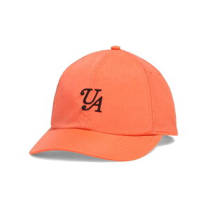 A_[A[}[ Y ANZT[ Xq iC Lbv Under Armour Essential Mid Nylon Adustable Cap Orange IW