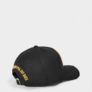 fB[XNGA[h Y ANZT[ Xq Lbv DSquared2 Men's Baseball Cap Black ubN