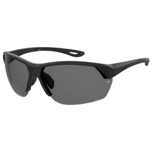 A_[A[}[ Y ANZT[ TOXEACEFA Under Armour Compete Wrap Sunglasses Black ubN