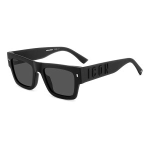 fB[XNGA[h Y ANZT[ rv DSquared2 Men's DSQ Icon Wayfarer Sunglasses Black ubN