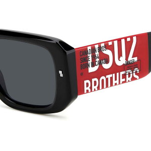 fB[XNGA[h Y ANZT[ TOXEACEFA DSquared2 Men's Wayfarer Sunglasses Black ubN