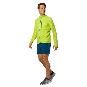 i[T Y AE^[ WPbgEu] Nathan Performance Running Jacket Bright Lime C