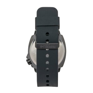 �R�����r�A �����Y �A�N�Z�T���[ �r���v Columbia Delta Ridge Silicone Strap Sports Watch Black �u���b�N
