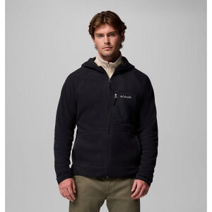 �R�����r�A �����Y �A�E�^�[ �W���P�b�g�E�u���]�� �t���[�X Columbia Fastrek Hooded Fleece Mens Black �u���b�N