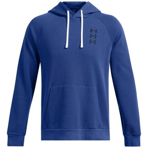 A_[A[}[ Y AE^[ p[J[EXEFbg t[X Under Armourival Fleece Hoodie Blue u[