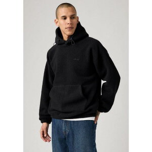 ���[�o�C�X �����Y �A�E�^�[ �p�[�J�[�E�X�E�F�b�g Levis Men's Cozy Up Hoodie Black �u���b�N