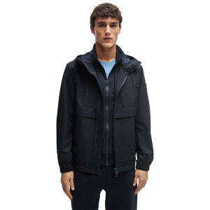 �{�X �����Y �A�E�^�[ �W���P�b�g�E�u���]�� Boss P-Crispian 10259155 01 Dark Blue �u���[