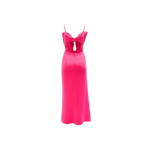 o[hbg fB[X gbvX s[X }LV Bardot Women's Paula Maxi Dress Hot Pink sN