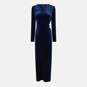 �t���[�S ���f�B�[�X �g�b�v�X �����s�[�X Hugo Namarantha Dress Dark Blue �u���[