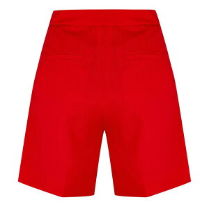 �}�b�N�X�}�[�� ���f�B�[�X �{�g���X �n�[�t�p���c�E�V���[�c �V���[�g�p���c Max Mara Women's Jessica Tailored Shorts Red ���b�h