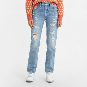 ���[�o�C�X ���f�B�[�X �{�g���X �f�j���p���c �X�g���[�g �W�[���Y Levis Women'straight Leg Jeans Love Melody