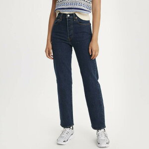 ���[�o�C�X ���f�B�[�X �{�g���X �f�j���p���c �W�[���Y Levis Ribcage Jeansalsa Drk Stone �X�g�[��