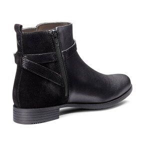 �t�[�^�[ ���f�B�[�X �V���[�Y �u�[�c�E���C���u�[�c �A���N�� Hotter Haydock Ankle Boots Wide Fit Black-Lizard �u���b�N