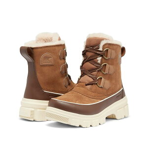 �\���� ���f�B�[�X �V���[�Y �u�[�c�E���C���u�[�c Sorel Torino V WP Ld53 Velvtn Tobaco