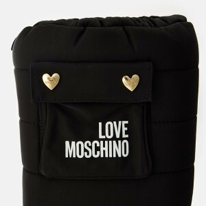 ���u ���X�L�[�m ���f�B�[�X �V���[�Y �u�[�c�E���C���u�[�c Love Moschino Women'snow Boots Black �u���b�N