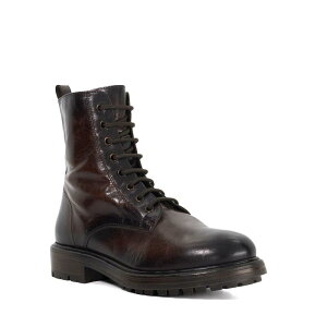 �f���[�������h�� ���f�B�[�X �V���[�Y �u�[�c�E���C���u�[�c �A���N�� Dune London Women's Patley Flat Ankle Boots Brown Leather �u���E��