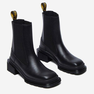 hN^[}[` fB[X V[Y u[cECu[c Dr Martens Maybole Square Toe Chlelsea Boots Black ubN