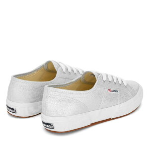 �X�y���K ���f�B�[�X �V���[�Y �X�j�[�J�[ Superga Canvas Low Trainers Grey Silver �O���[