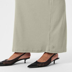 ���v���[���g ���f�B�[�X �g�b�v�X �����s�[�X �}�L�V Represent Women's Rep Initial Maxi Dress Grey �O���[