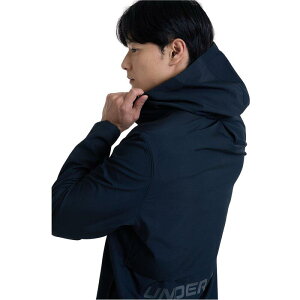 A_[A[}[ Y AE^[ WPbgEu] t[fbhWPbg Under Armour STORM RUN HOODED JACKET Black ubN