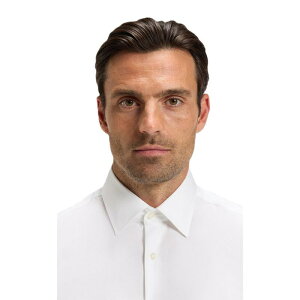 �{�X �����Y �g�b�v�X �V���c �I�b�N�X�t�H�[�h Boss H-Joe-Kent-C1-214 10245425 01 Oxford Shirt Mens White �z���C�g