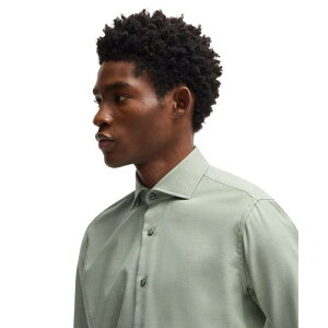 �{�X �����Y �g�b�v�X �V���c �I�b�N�X�t�H�[�h Boss H-Joe-Spread-C1-222 10264874 0 Oxford Shirt Mens Green �O���[��