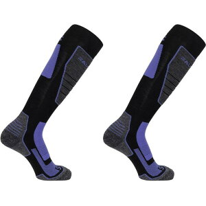 �T������ ���f�B�[�X �A���_�[�E�F�A �C�� Salomon Pro Ski Socks Womens Black/Astra �u���b�N