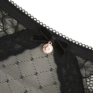 �e�b�h�x�[�J�[ ���f�B�[�X �A���_�[�E�F�A �p���c Ted Baker Ted Bak Etta Thong Ld61 Jet Black �u���b�N