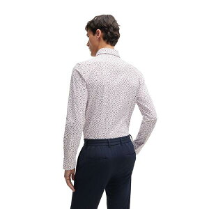 �{�X �����Y �g�b�v�X �V���c �I�b�N�X�t�H�[�h Boss P-Hank-Spread-C1-222 10259051 Oxford Shirt Mens Open White �z���C�g