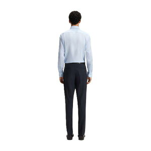 �{�X �����Y �g�b�v�X �V���c �I�b�N�X�t�H�[�h Boss H-Hank-Spread-C1-222 10270693 Oxford Shirt Mens Blue �u���[